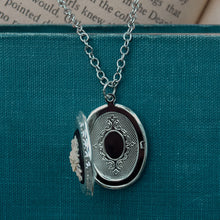 Load image into Gallery viewer, Bee Cameo Locket Necklace