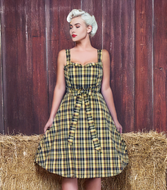 Limited Edition* Country Plaid Strap Dress