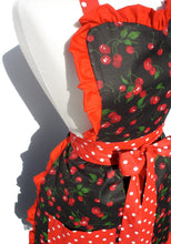 Load image into Gallery viewer, &quot;Whisked Away&quot; Black Cherry Apron