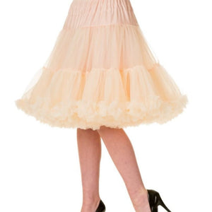 Banned Apparel: Petticoat Champagne- XS\S