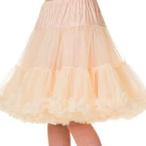 Banned Apparel: Petticoat Champagne- XL\2X