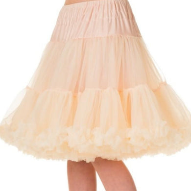 Banned Apparel: Petticoat Champagne- M\L