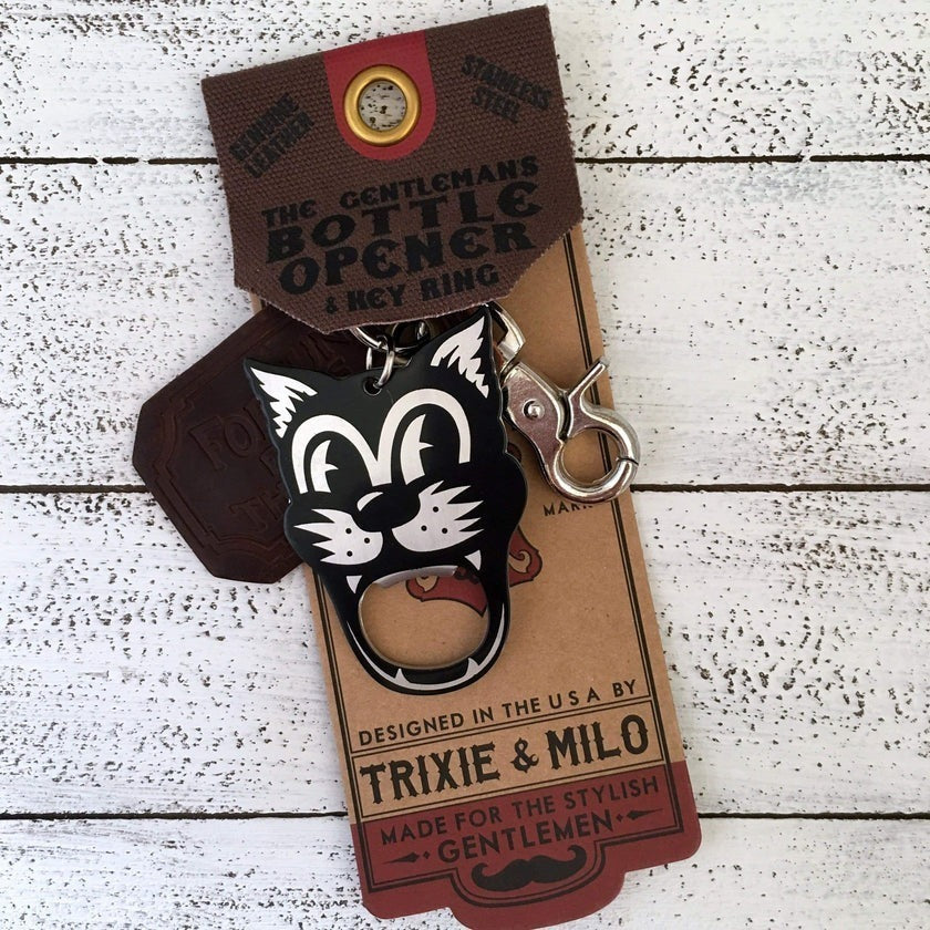 Trixie & Milo Bottle Opener/ Tom Cat