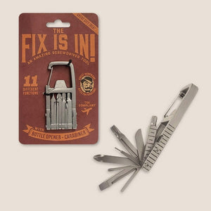 Trixie & Milo: Fix Is In Screwdriver Tool With Bottle Opener+Carabiner