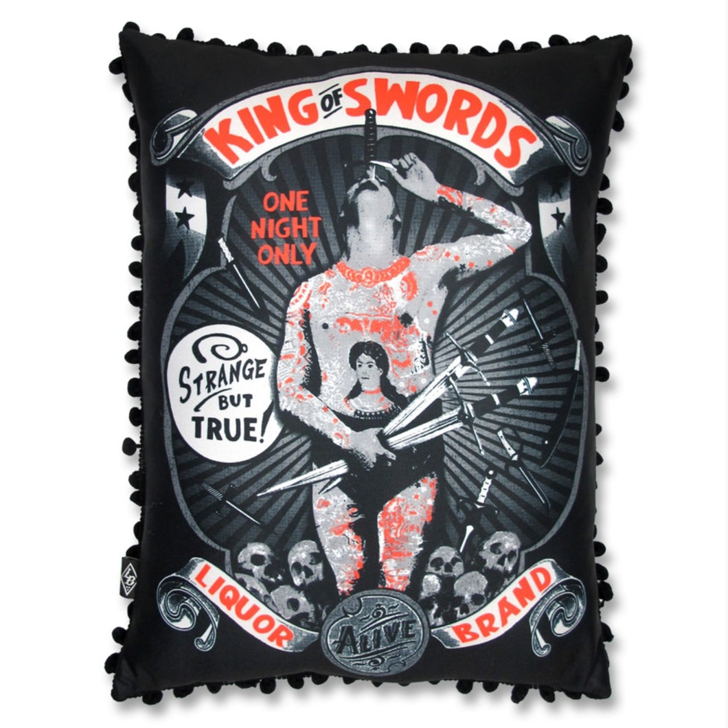 Liquor Brand: Pillow - King Of Swords Pillow