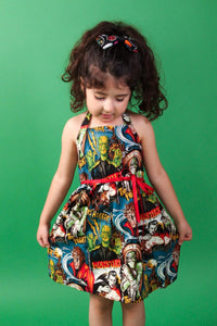 Monsters Girl's Dress, front 