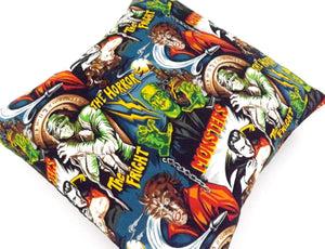 Hollywood Monsters Pillow Cover